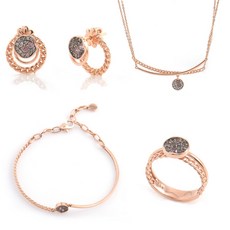 18k별목걸이팔찌세트