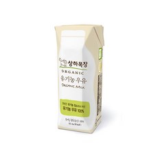 상하목장 유기농 우유, 125ml, 24개