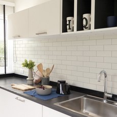 주방타일발포시트직사각화이트