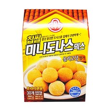 원하프찹쌀미니도나스믹스500g/오뚜기총알배송, 500g, 1개