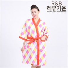 레뷰가운 SA74 사우나가운 마사지가운 검진복 한의원가운 모텔 호텔