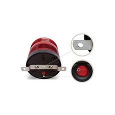 SM-911 쏠라 경광등 피스식 자동점멸 태양열방식 LED, 1개