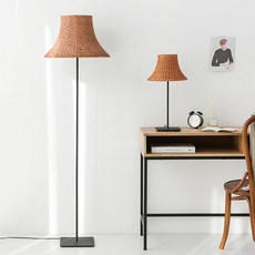 라탄스탠드조명