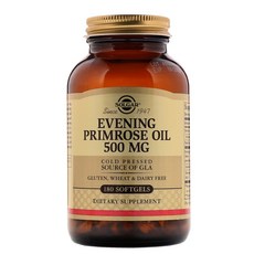 SOLGAR Solgar 月見草油 500毫克, 180 件, 1個
