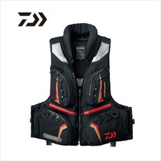 다이와 DF-3107 토너먼트 구명복 구명조끼-다이와정품, BLACK/L
