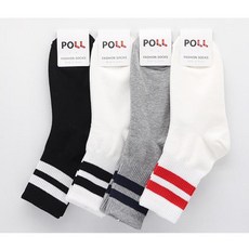 (4개묶음)여자 패션양말(목굵은줄) 3켤레 양말 남자양말 HRS-28446 [양말 남자양말]