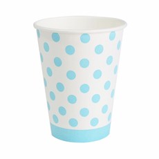 라인도트 컵 8oz 6입 [스카이], 1개입, 6개