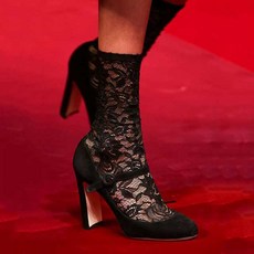 망사레이스앵클스타킹