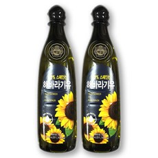 브라더스 CJ 백설 해바라기유 2개(900mlx2개)식용요리오일, 2개, 900ml