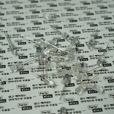 [파츠키츠] 5파이 화이트 LED 고휘도 흰색 원통형 5mm, 단일모델