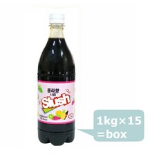 슬러시원액 콜라맛 1박스(1kg 15병) 한국이안스 정품, 단품, 1kg, 1개