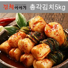 (김치이야기) 전라도 아삭아삭한 총각김치5kg