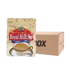 메이토 로얄 밀크티 400g 6개입 박스 식품 > 커피/차 코코아/라떼/기타분말 코코아/핫초코분말, 6개