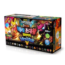 초대왕 테라초대왕 합체딱지 신비아파트 쿠키런 12EA 고무딱지