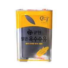 큐원 옥수수유 18L, 1개