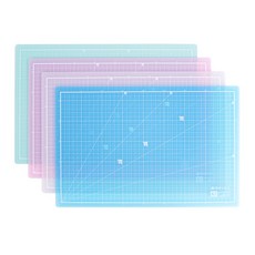현대오피스 컬러투명 컷팅매트 HOM-A3, 1개, 회색