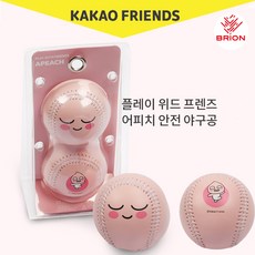 카카오프렌즈 플레이 위드 프렌즈 카운팅 줄넘기, 8.안전야구공-어피치