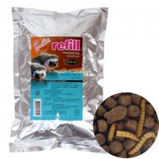 애니멀밥 고슴도치(밀웜첨가)전용사료(리필용600g), 1개