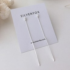 실버귀걸이드롭