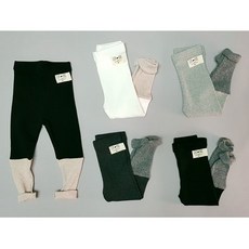 세인트키즈 5color 유아 아기배색레깅스