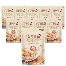  더독 수제 삼계탕 150gx10개, 10개 