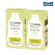상하목장 유기농우유 저지방 흰우유 200mlx12팩, 200ml, 12개