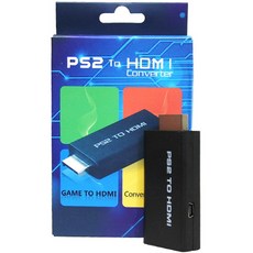 PS2 to HDMI 컨버터 플스2 디지털 변환 젠더 악세사리, 1개, PS2to HDMI 컨버터 (플스2 USB젠더)