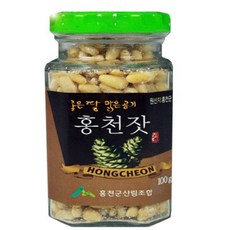 홍천군산림조합 홍천잣 (병) 100g, 1