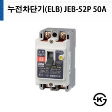 진흥전기 누전차단기 JEB 52P 50A, 1개