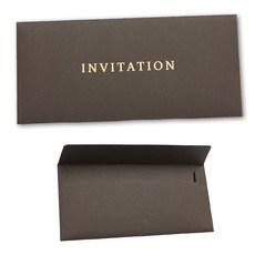 케이링크365 INVITATION 초대장 초청장 전용봉투 카드봉투/엽서봉투, 초콜릿INVITATION, 10개입