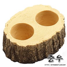 충우곤충박물관 인공먹이접시 2구, 1개