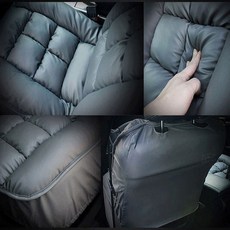 올뉴카니발 리무진시트 카시트리무진형 풀커버리무진시트 자동차시트커버 그레이, 1개