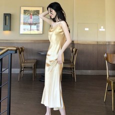 스판 쿨링 밴딩 롱스커트 5JUYGH