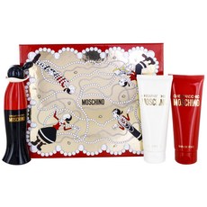 모스키노 칩 앤 시크 베인 드 폴리 100ml + 레 드'아이러니 100ml + 오 드 뚜왈렛 50ml 세트, 1개