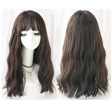 쥬배스 쥬베스 웨이브 human hair 통가발, 1개, 내추럴브라운