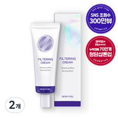 듀이셀 필터링 크림 40ml, 2개