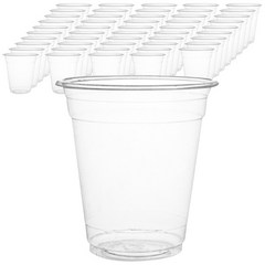 모두아이엔지 투명 PET 아이스컵, 50개입, 1개, 420ml