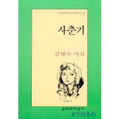 사춘기, 문학과지성사, 김행숙 저