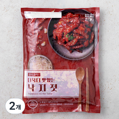 반찬단지 낙지젓, 1kg, 2개