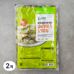 풀무원 풀스키친 바로절여아삭한 슬라이스 오이지, 2kg, 2개