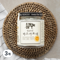 영준목장 마스카포네 치즈, 150g, 3개