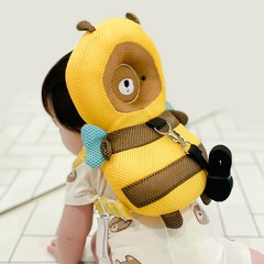 아이끌레 유아용 아이쿵 머리 보호대 170g, 꿀벌, 1개