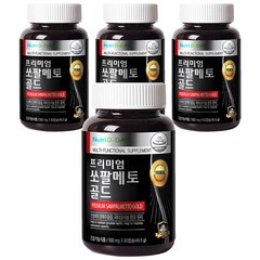 뉴트리디데이 프리미엄 쏘팔메토 골드 550mg, 90캡슐, 4개