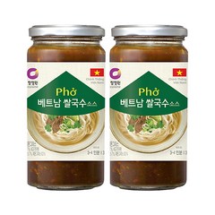 청정원 베트남 쌀국수 소스, 370g, 2개