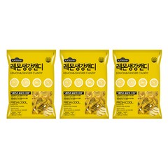 [일광제과] 레몬생강 캔디, 250g, 3개