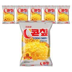 콘칲 군옥수수맛, 124g, 6개