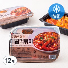 나드리푸드 매콤 떡볶이 (냉동), 300g, 12개