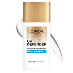 로레알파리 유브이 디펜더 모이스트 앤 프레쉬 아쿠아 선크림 SPF50+ PA++++, 50ml, 1개