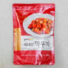 곰곰 국내산 깍두기 (냉장), 500g, 1개