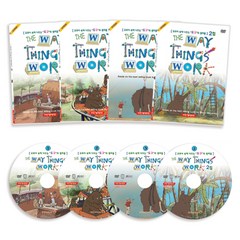 The Way Things Work 2집 과학 유아영어 DVD: 교과서에 나오는 도구의 원리들, 4CD